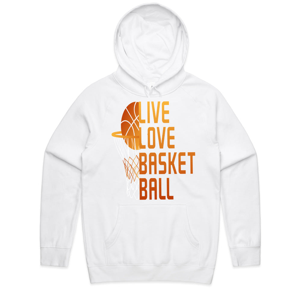 Hoop Dreams: Live Love Basketball Tee