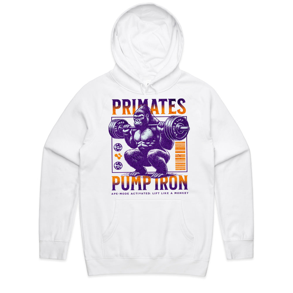 Ape Mode: Primates Pump Iron Tee