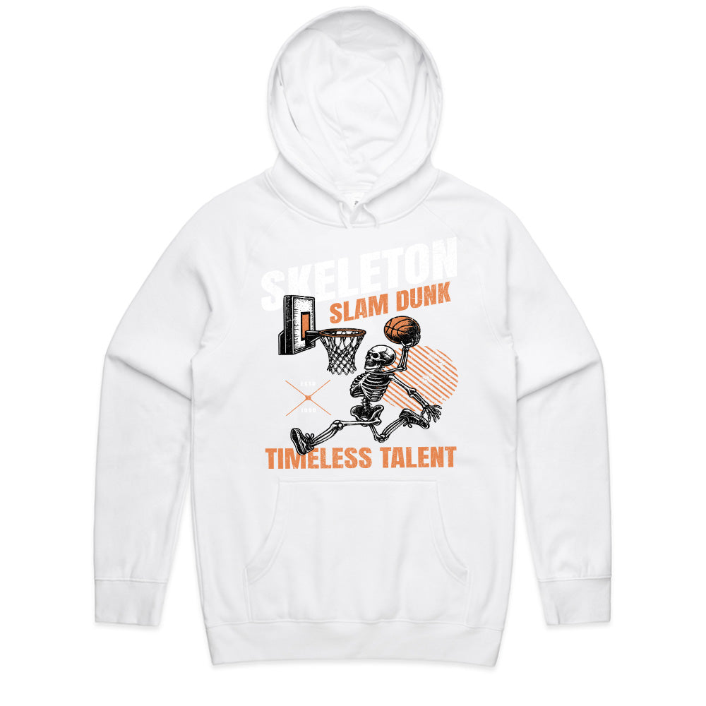 Timeless Dunk: Skeleton Slam Classic Tee