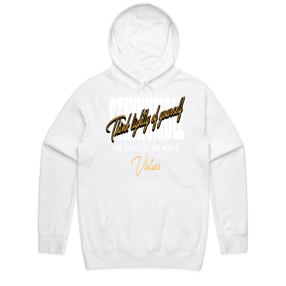 Virtues Manifest: Stay Humble Statement Tee