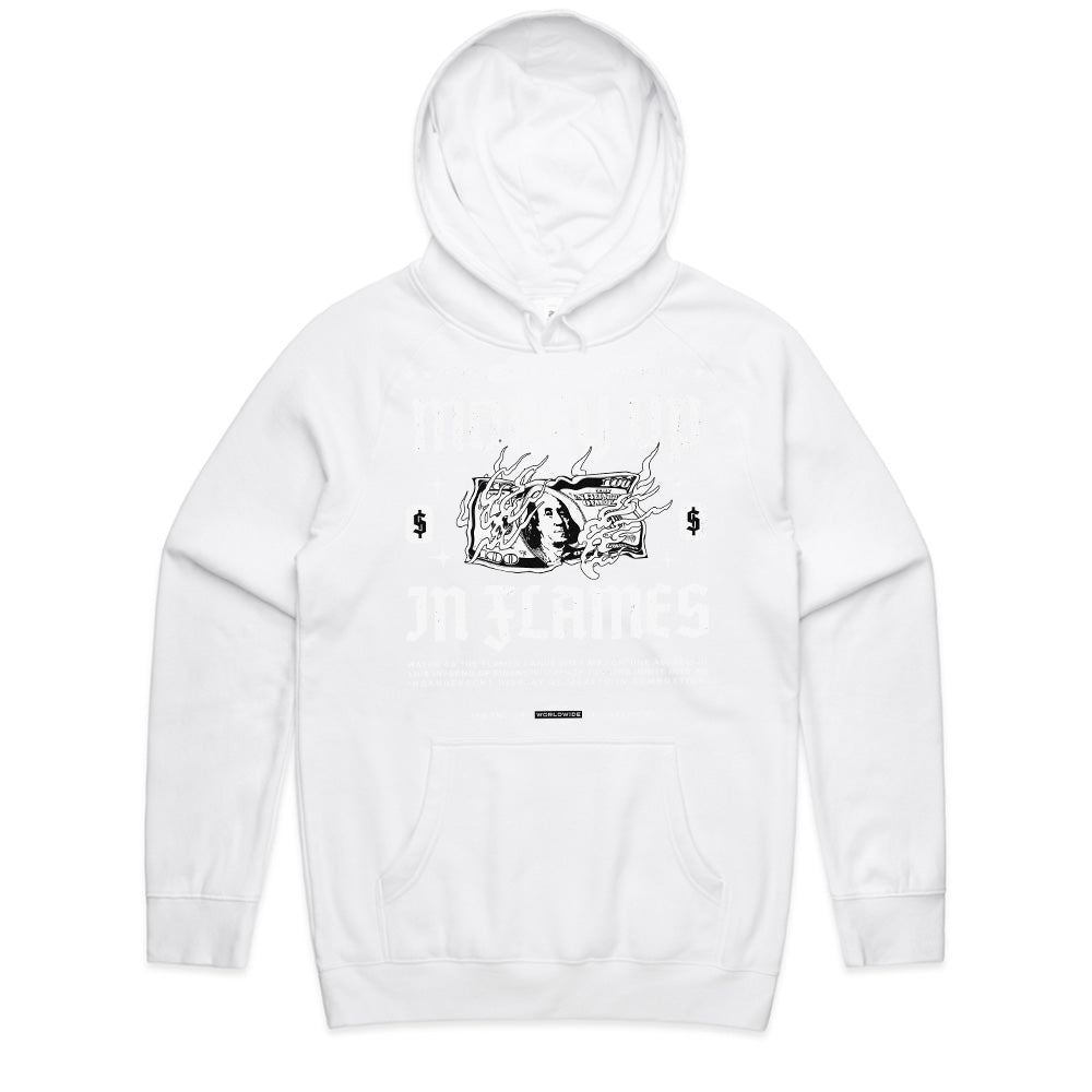 Money Up in Flames – Wealth Burn Edition Tee