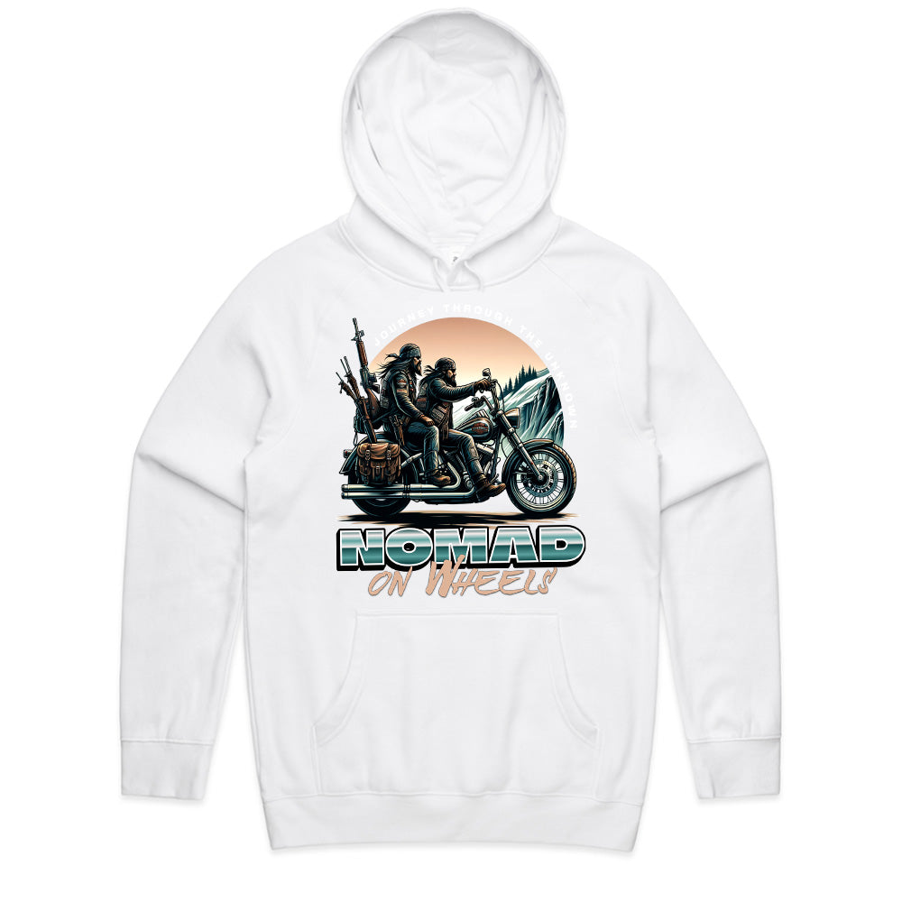 Nomad on Wheels: Journey Through the Unknown Tee