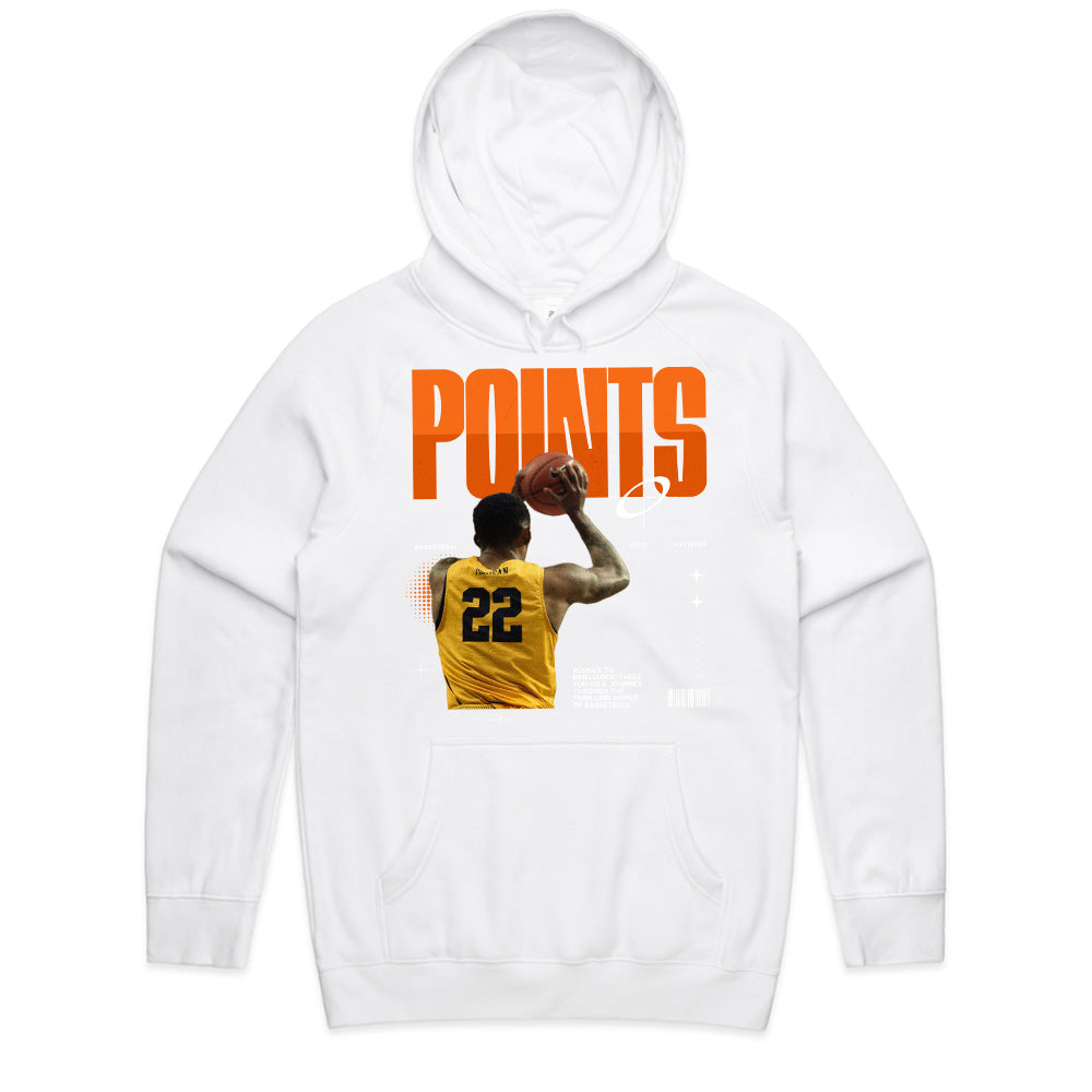 Clutch Shot: Points King Basketball Tee