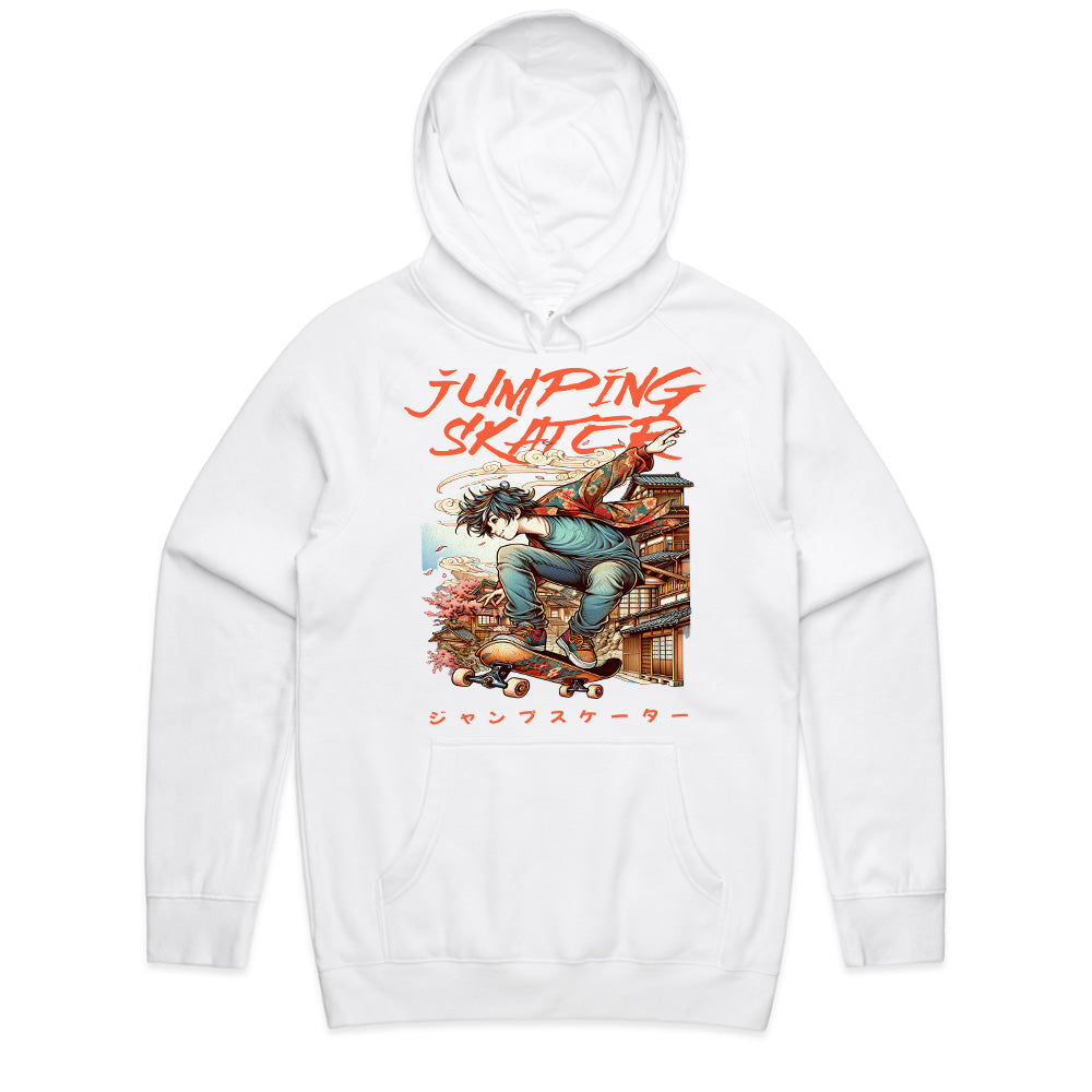 Skyline Shredder: Neo-Japanese Jump Skater Tee