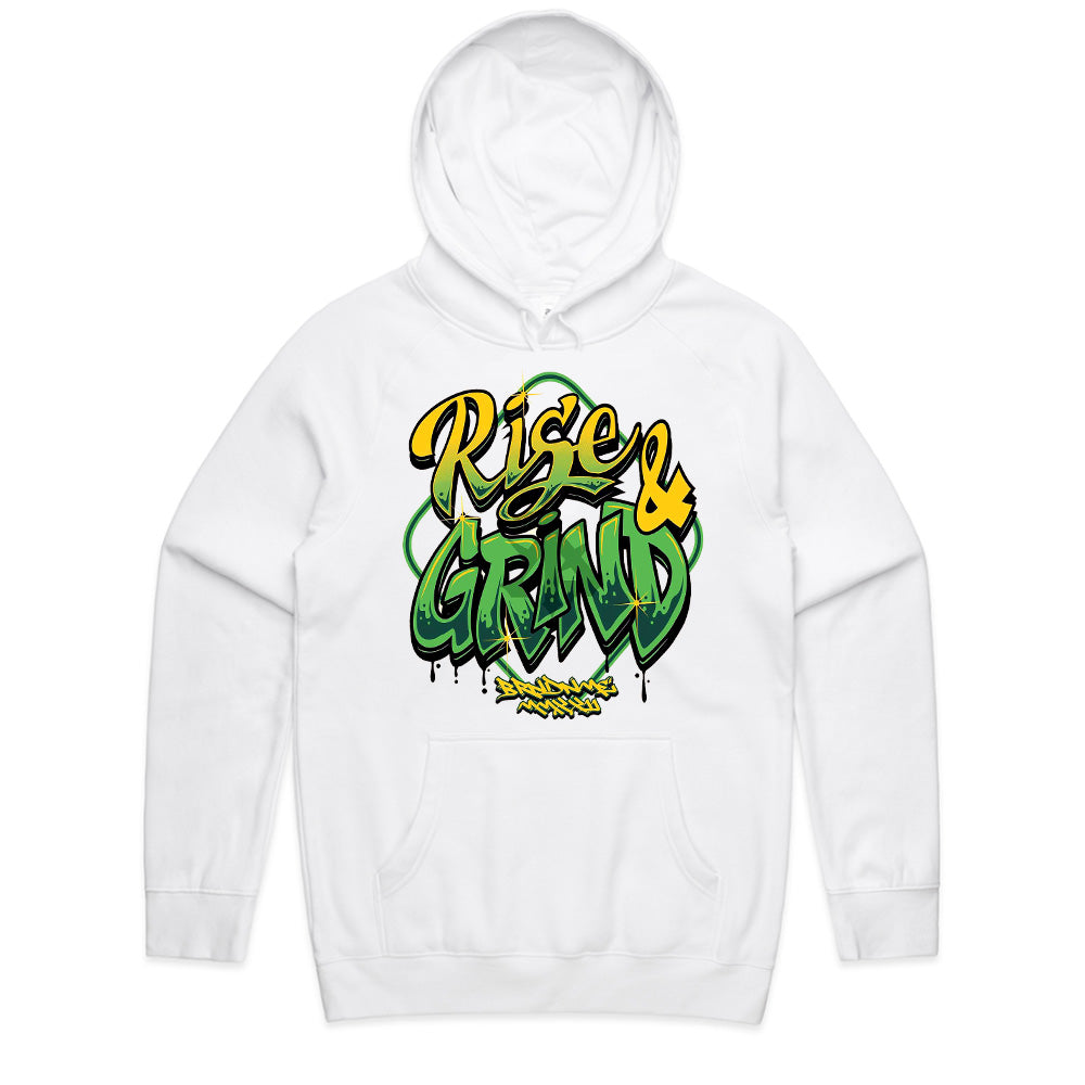 Urban Hustle: Rise & Grind Graffiti Tee