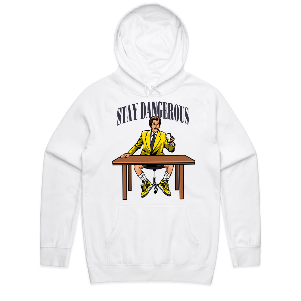 Stay Dangerous" Desk Boss Graphic Tee
