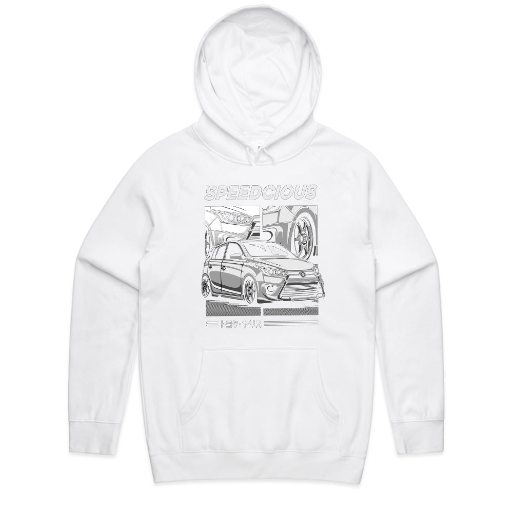 Speedcious Toyota Yaris JDM Comic Style T-Shirt