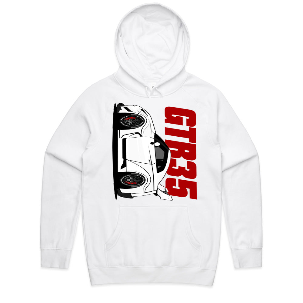 GT-R35 Side Profile Performance T-Shirt – Pure JDM Power