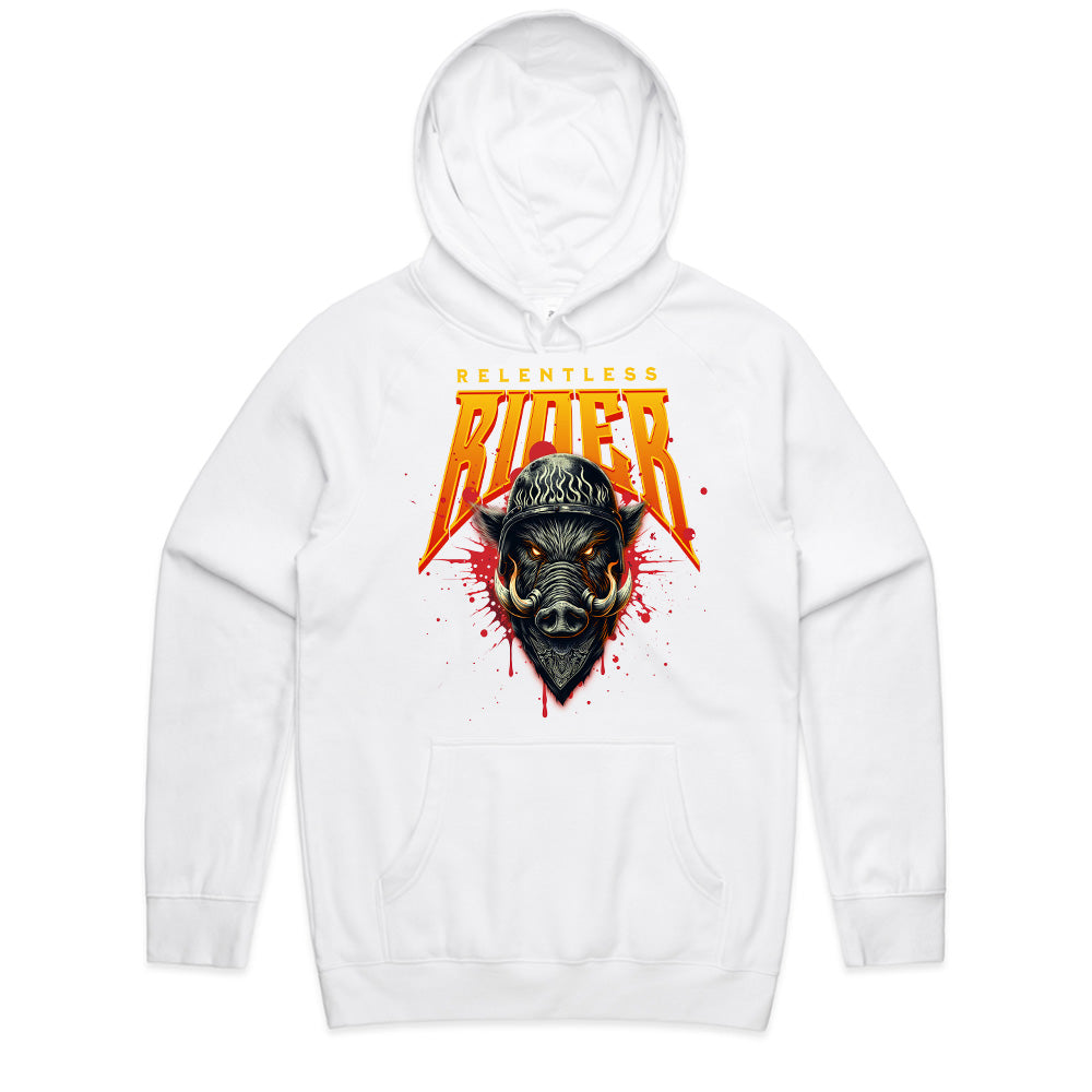 Relentless Rider" Wild Boar Biker Tee