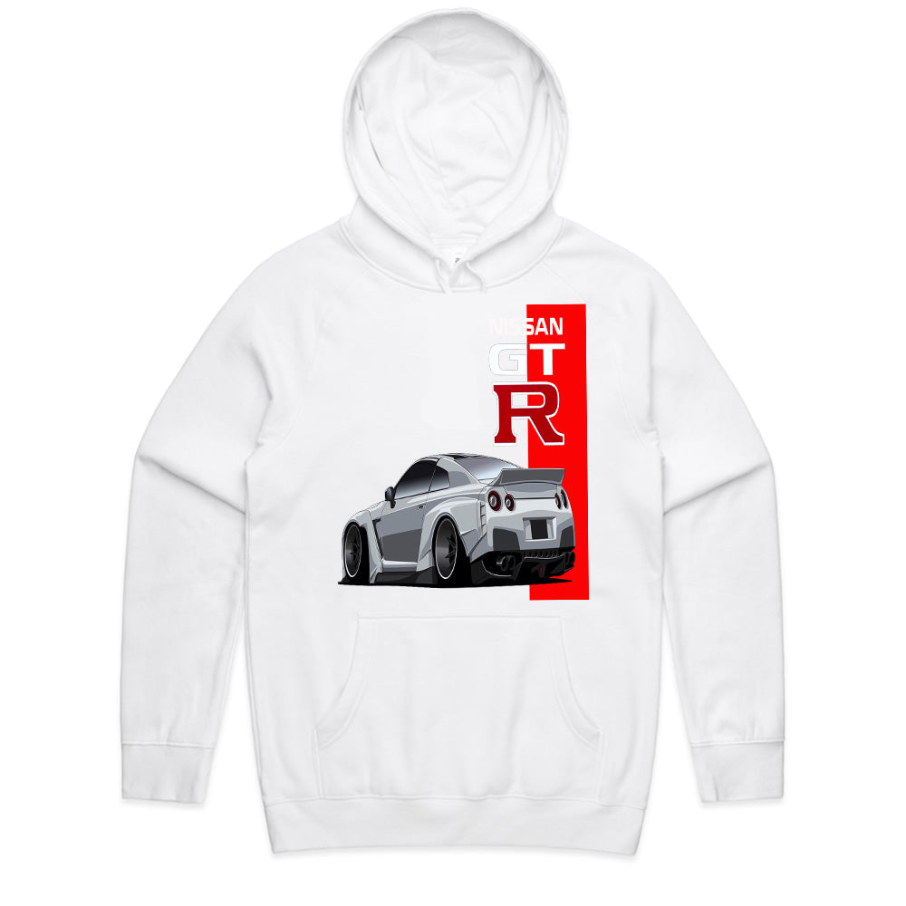 Nissan GT-R R35 Rear View Masterpiece T-Shirt – Widebody Legend