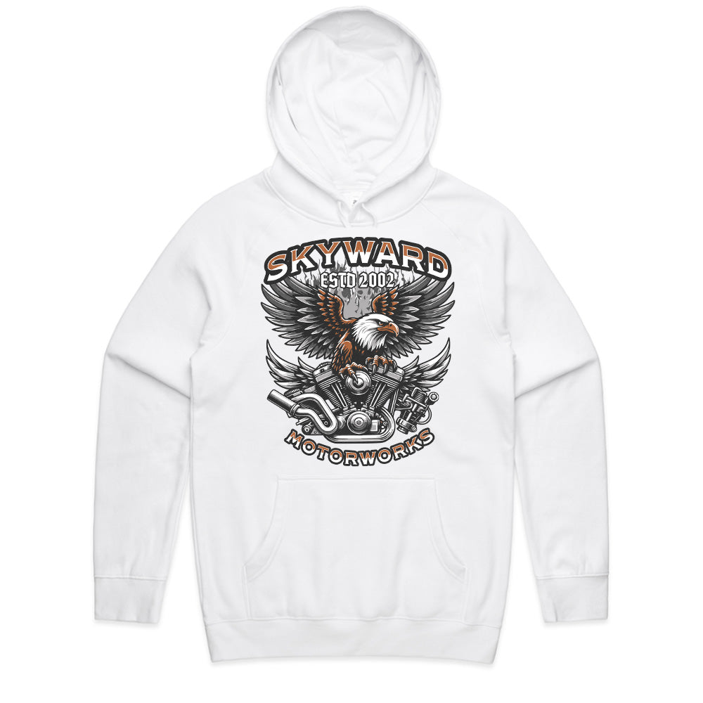 Skyward Motorworks T-Shirt – Power, Freedom & Precision
