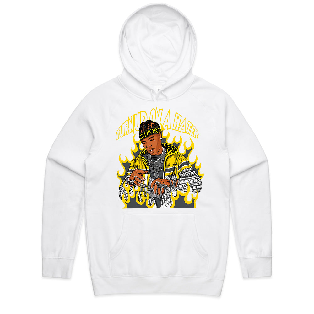 Turn Up On A Hater Flame Rap Tee