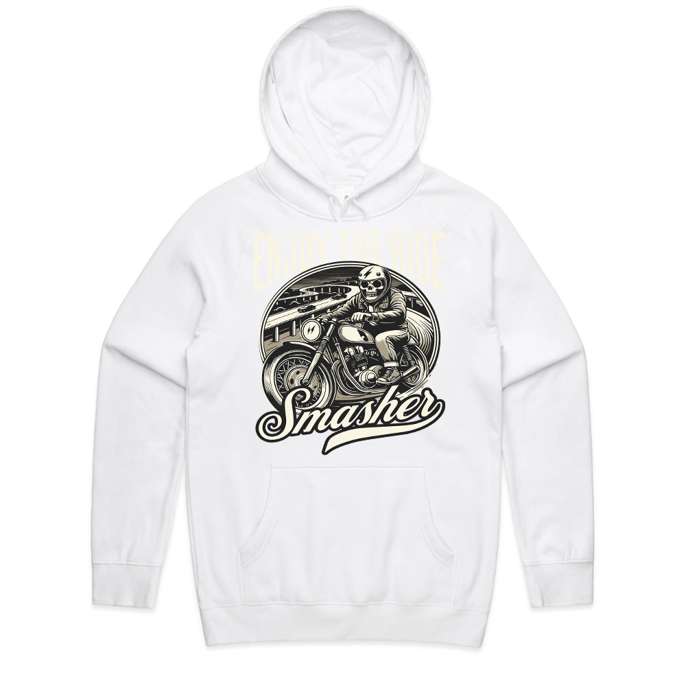 Enjoy the Ride Smasher Biker T-Shirt – Full Throttle Freedom