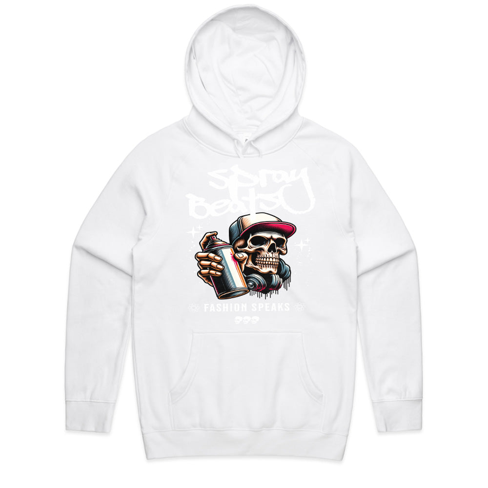 Spray Beats" Graffiti Skull Tee