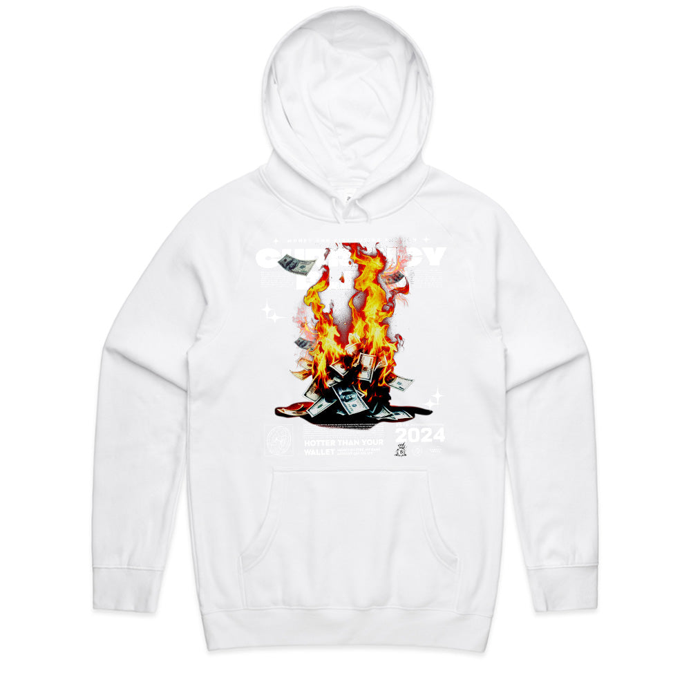 Currency Blaze" Money & Fire Fusion Tee