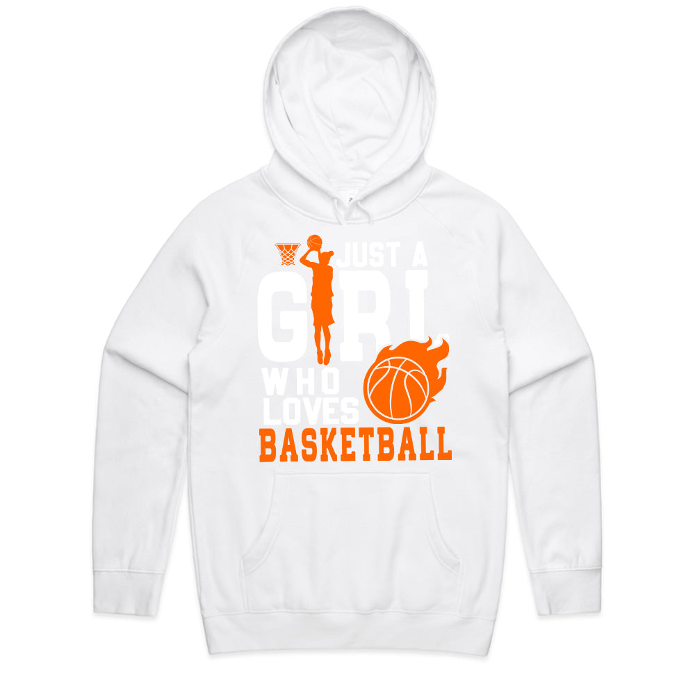 Court Queen: Just a Girl Who Loves Basketball Tee