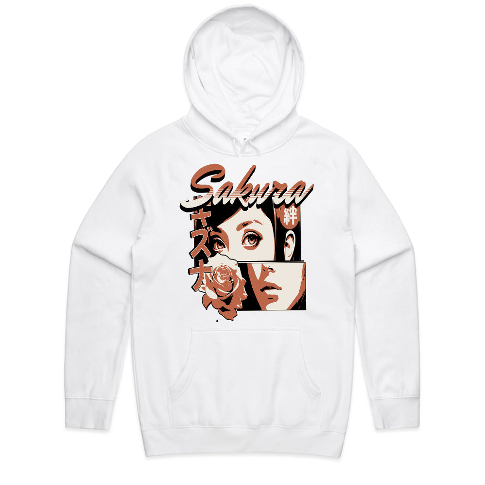 Blossom Noir: Sakura Retro Manga Tee