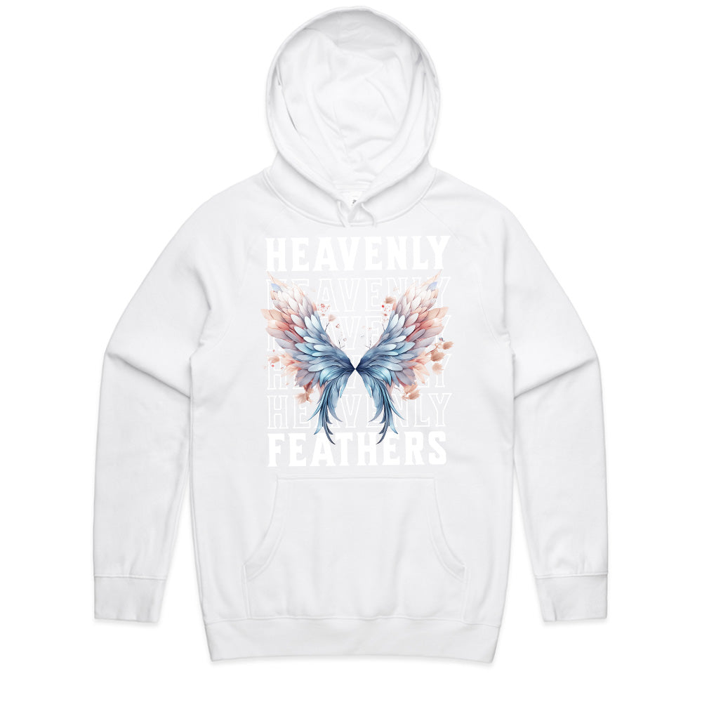 Heavenly Feathers: Angelic Winged Elegance Tee