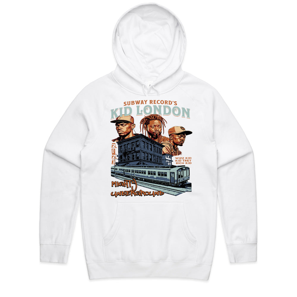 Subway Records Kid London" Underground Beats 2023 Tee