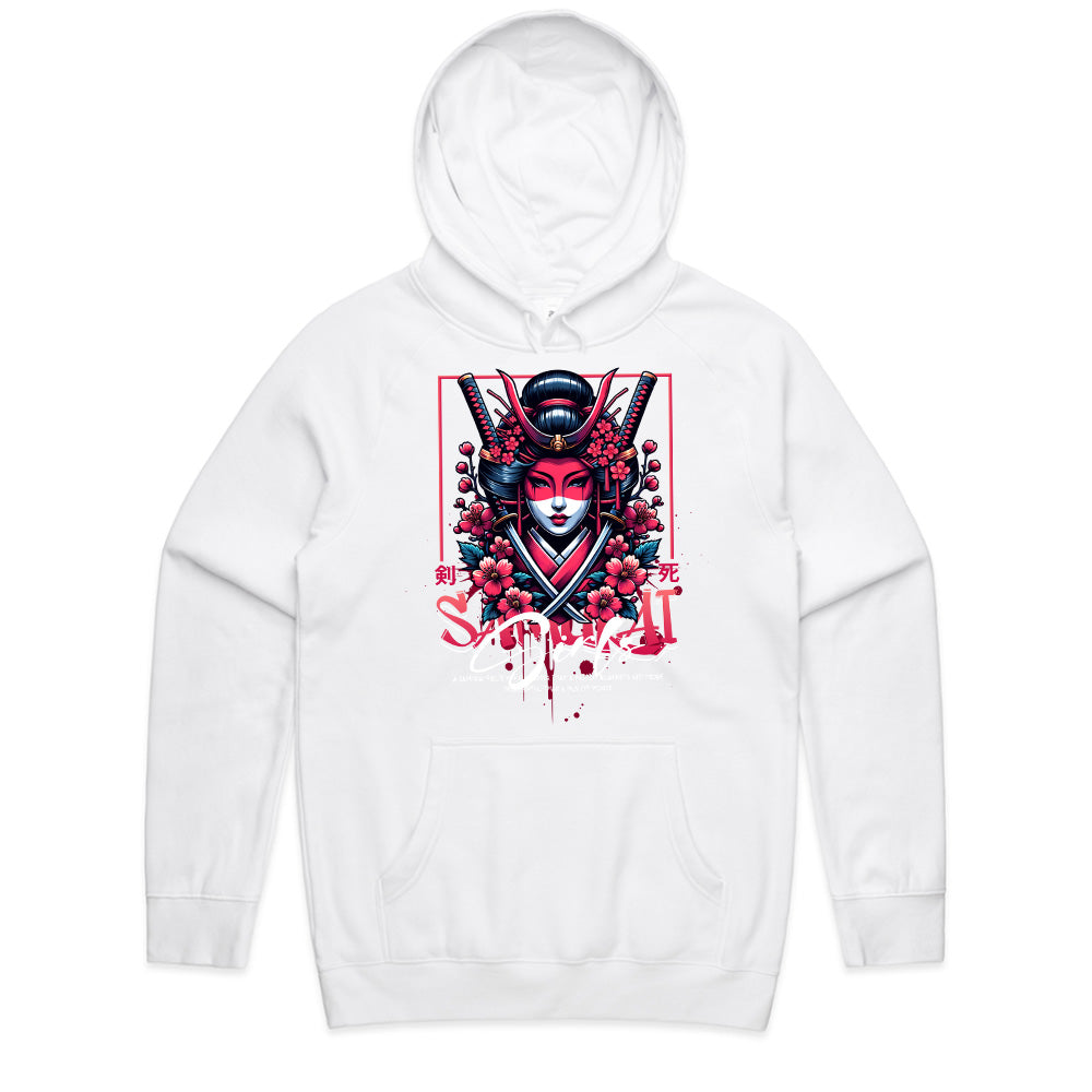 Crimson Sakura Samurai: Femme Warrior Tee