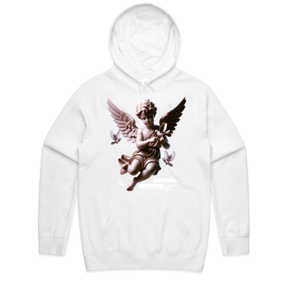 Heaven’s Whisper: Angel Wings Serenity Tee