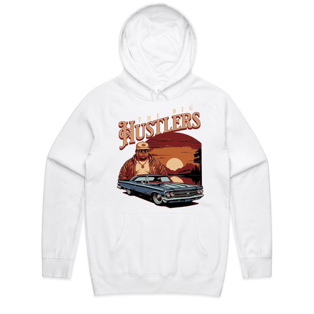 The Big Hustlers: Sunset Drive Classic Car Graphic Tee