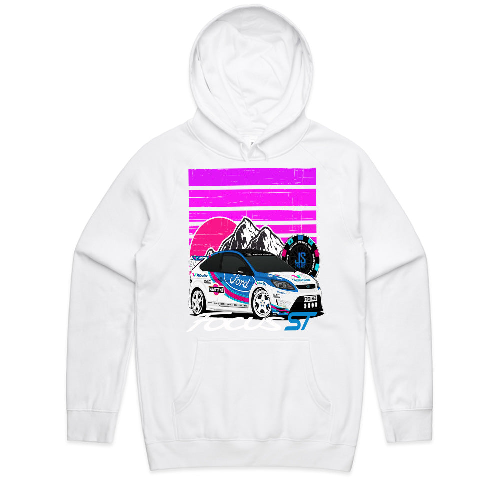 Focus ST Martini Rally Tribute T-Shirt – Retro Mountain Edition