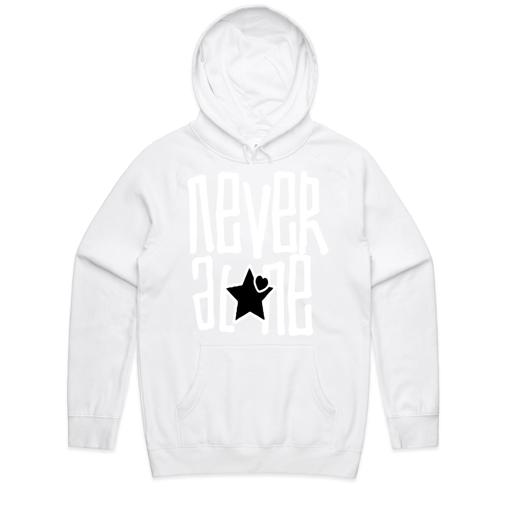 Never Alone: Heart & Star Statement Tee