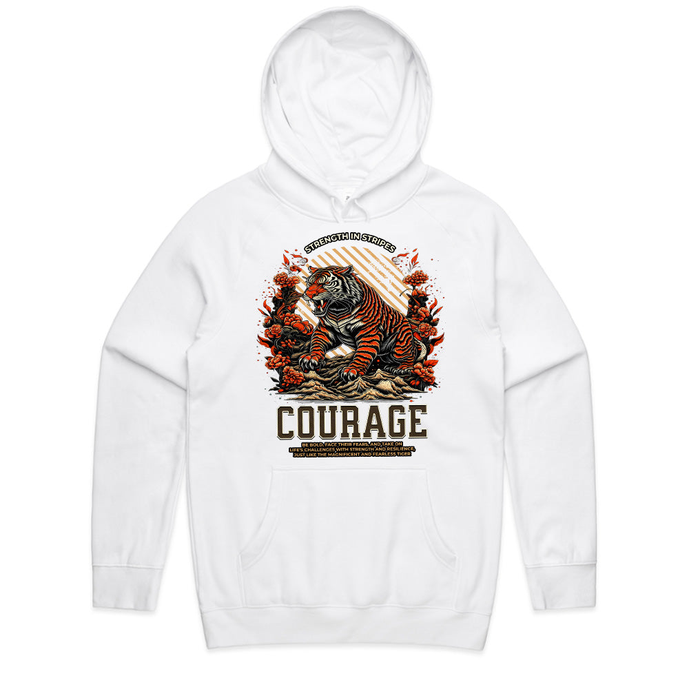 Strength in Stripes: The Courageous Tiger