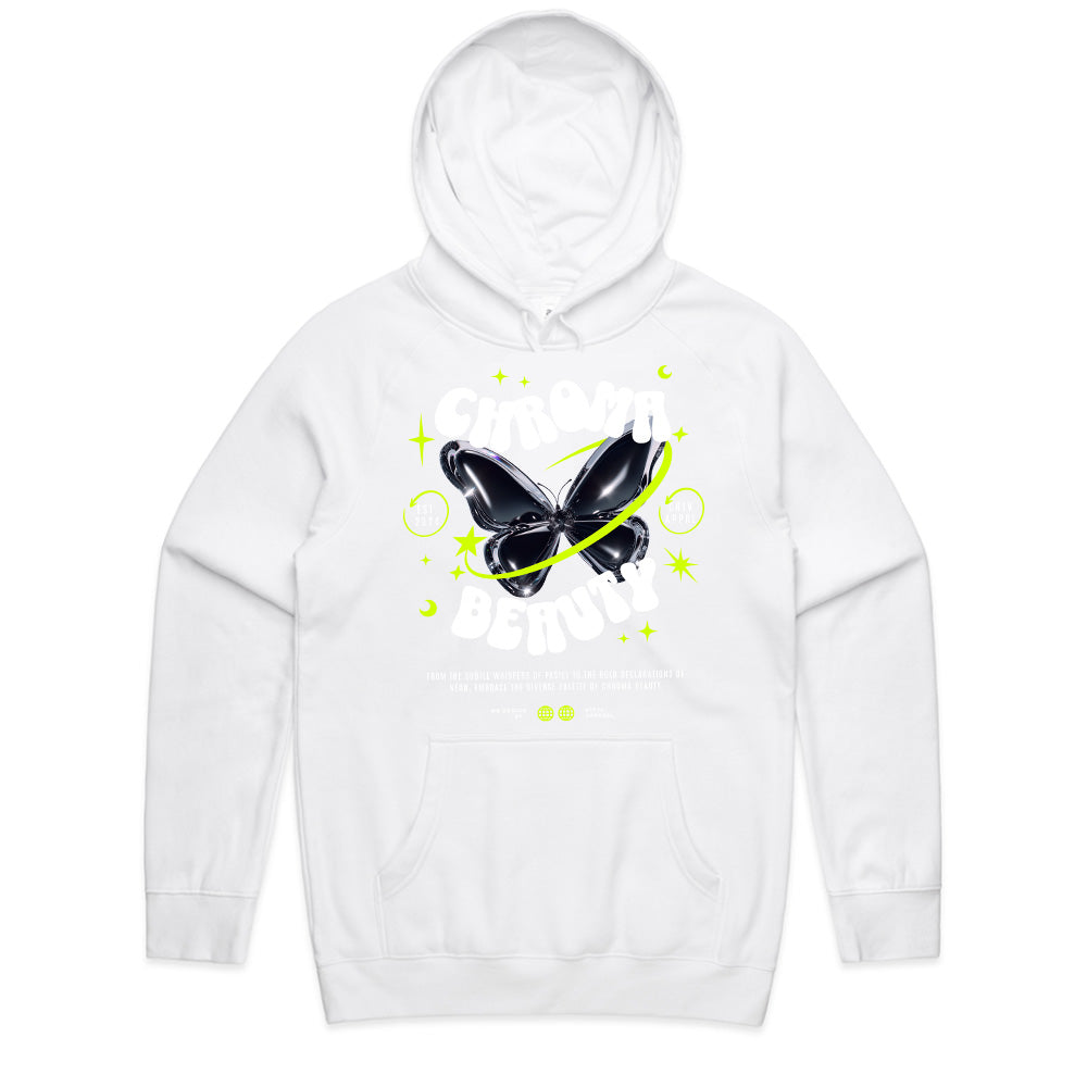 Chroma Beauty: Neon Wings of Style