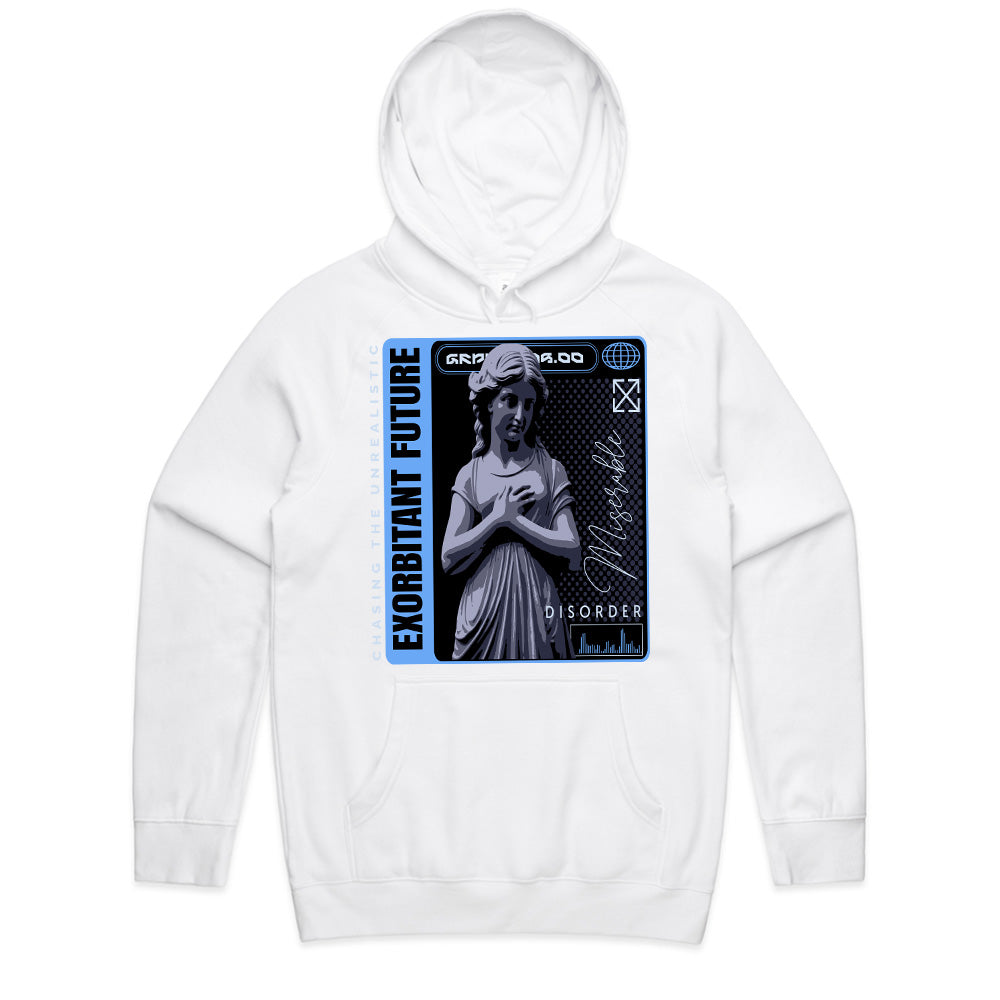 Digital Despair: “Exorbitant Future” Gothic Glitch Tee