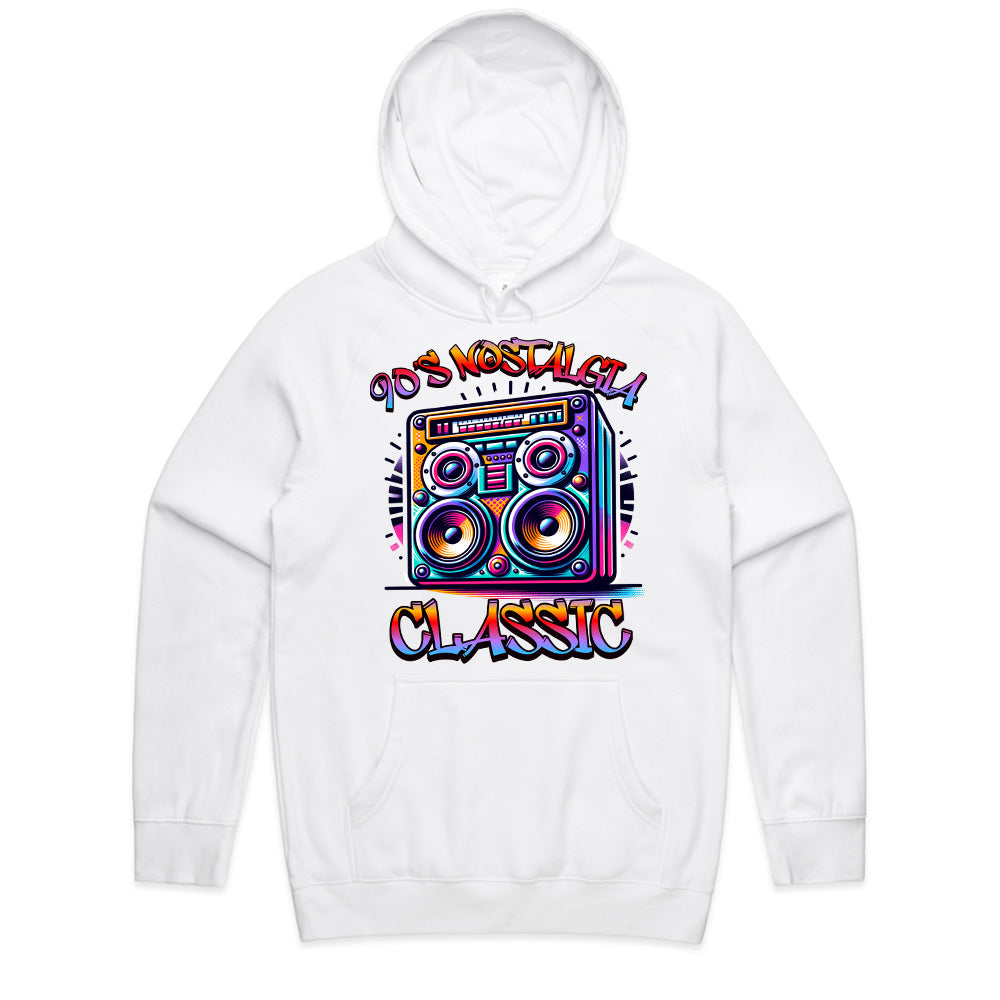 Vibrant 90’s Nostalgia Classic Speaker Tee