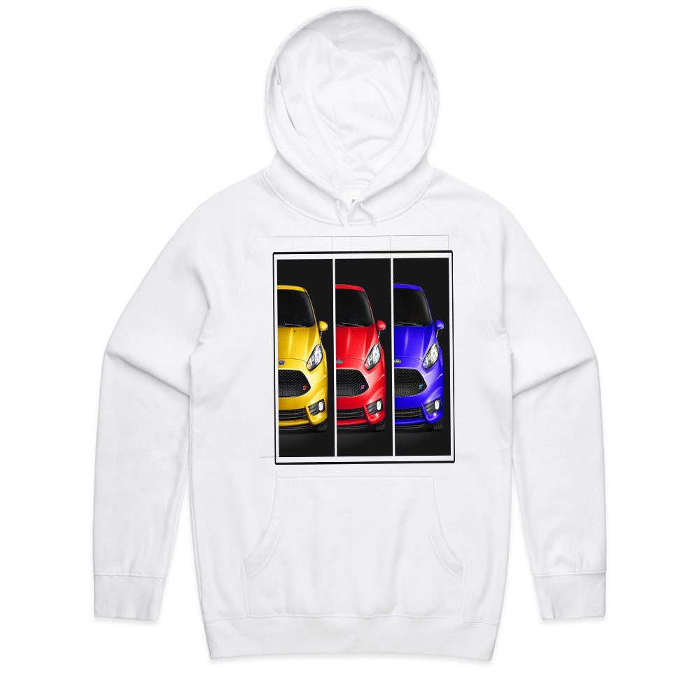 Fiesta ST Color Trio T-Shirt – Hot Hatch Spectrum Edition