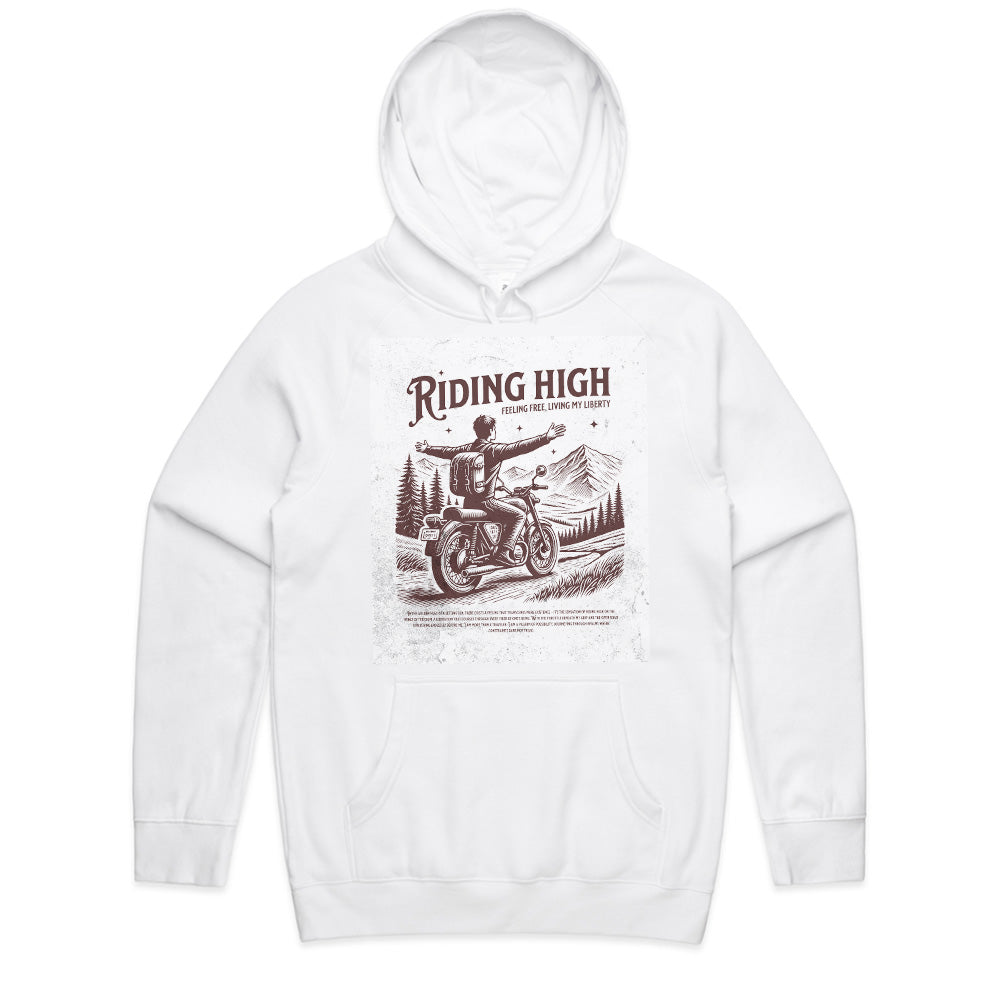 Riding High Vintage Biker Adventure T-Shirt