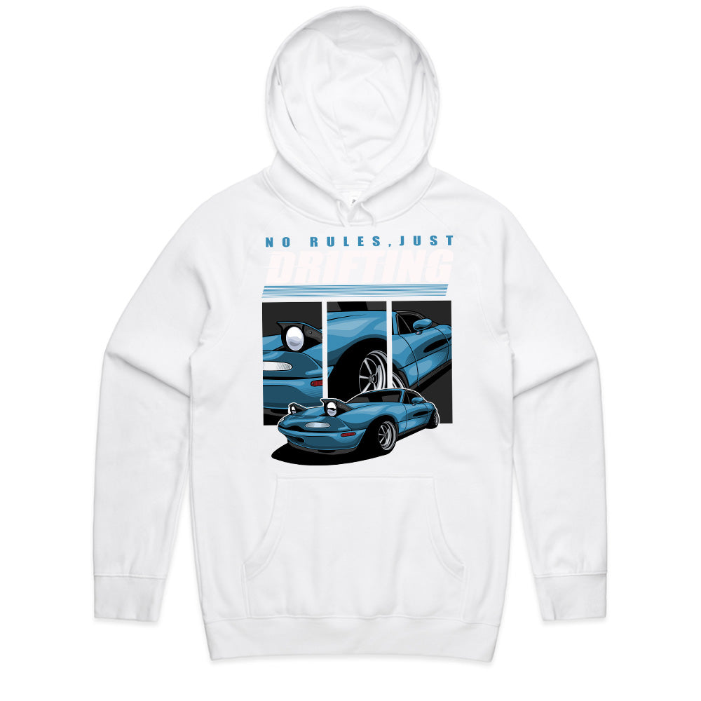 No Rules, Just Drifting Miata T-Shirt – Slide Culture Edition