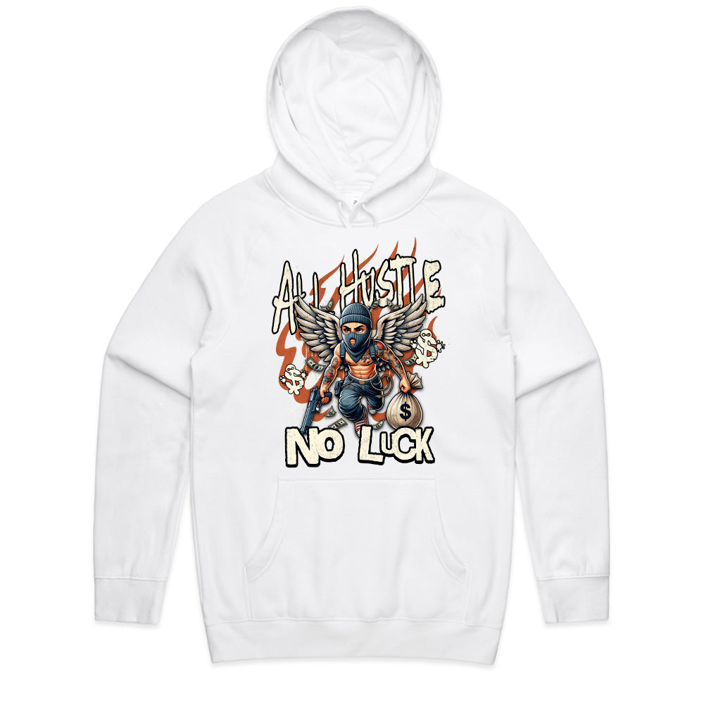 Relentless Grind: All Hustle No Luck Tee