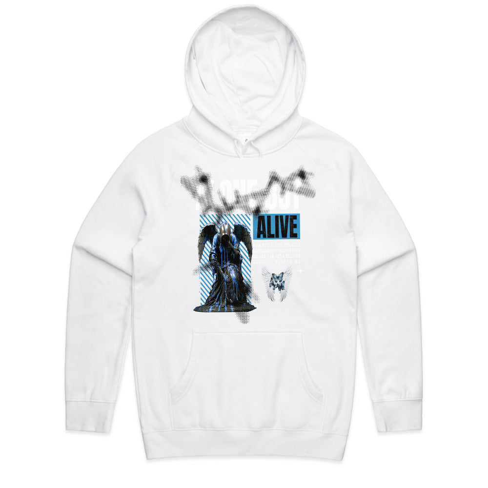 Resilient Solitude: Alone But Alive Tee