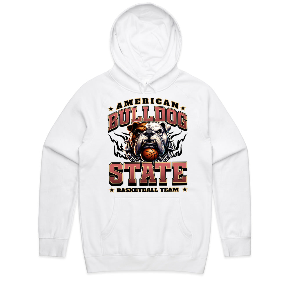Iron Grit: American Bulldog State Basketball Tee