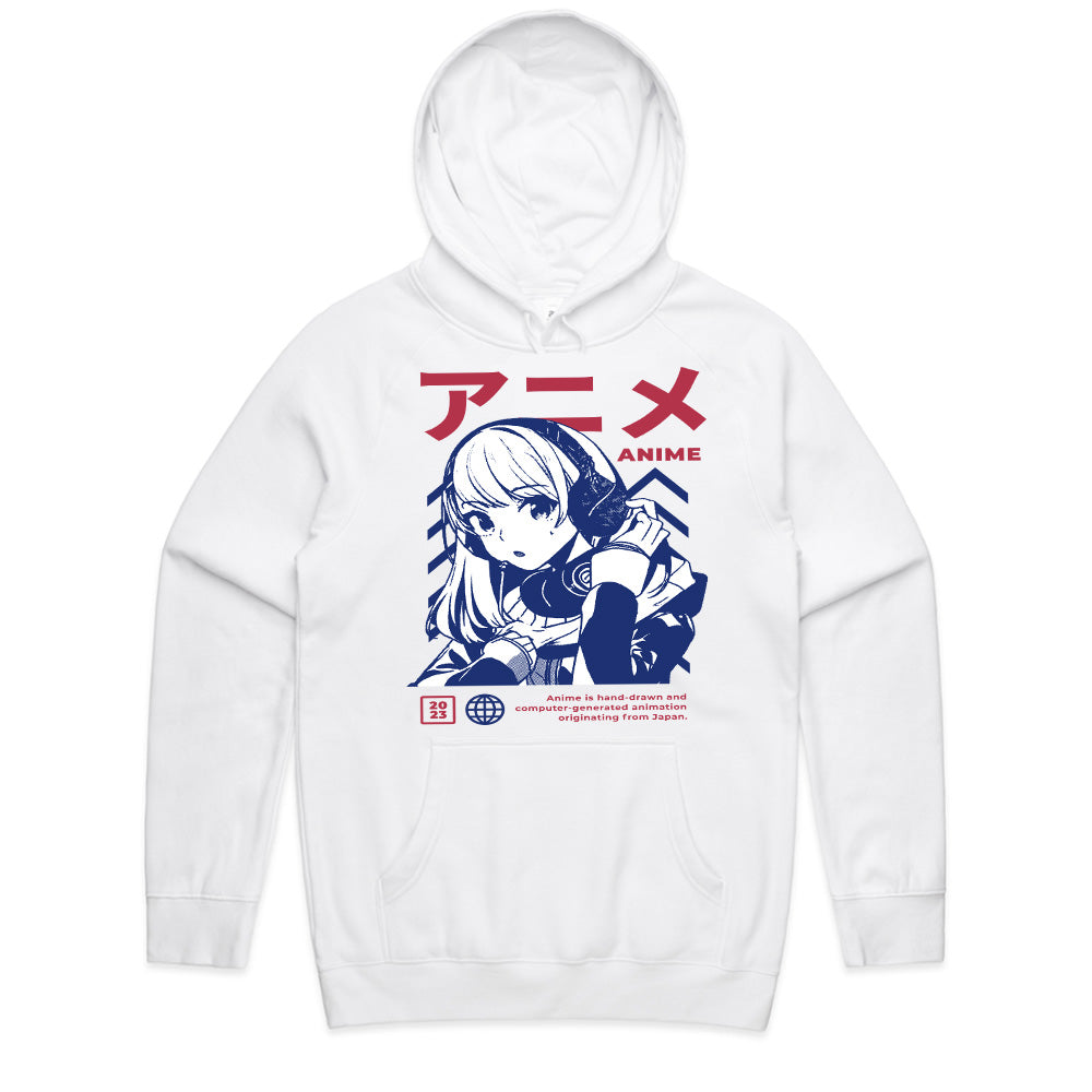 Neo Tokyo Vibes – Classic Anime Girl Tee