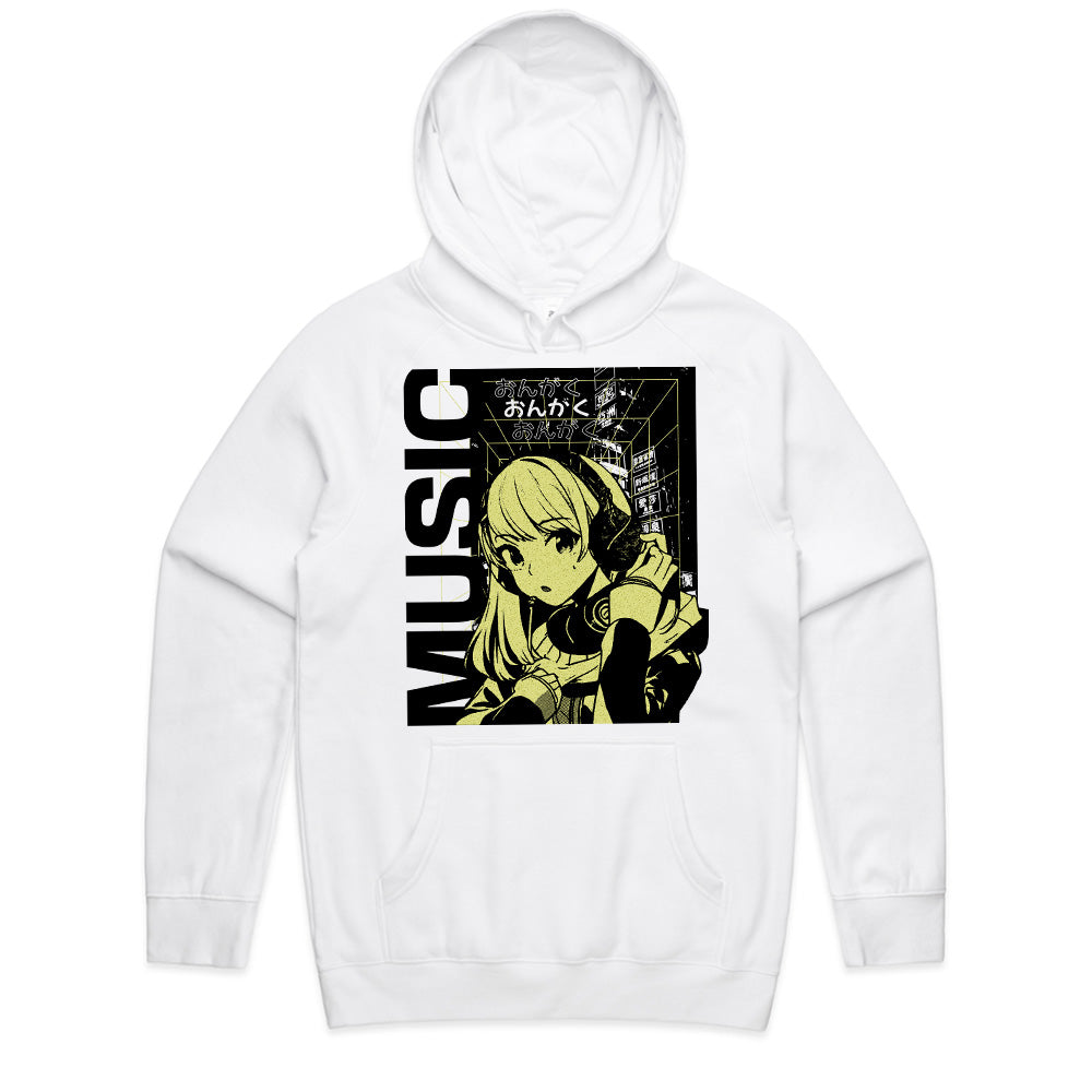 Neon Beats: Otaku Audio Tee