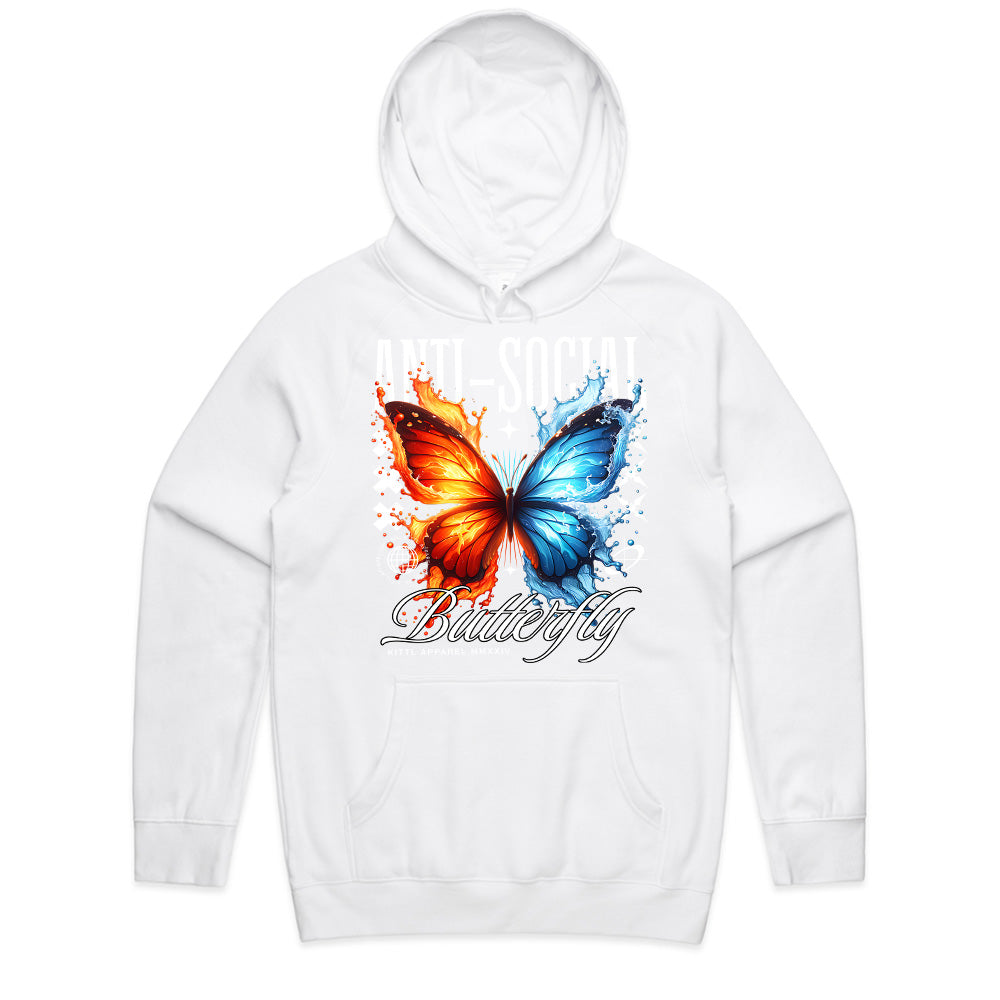 Dual Flame Butterfly – Anti-Social Aesthetic Tee
