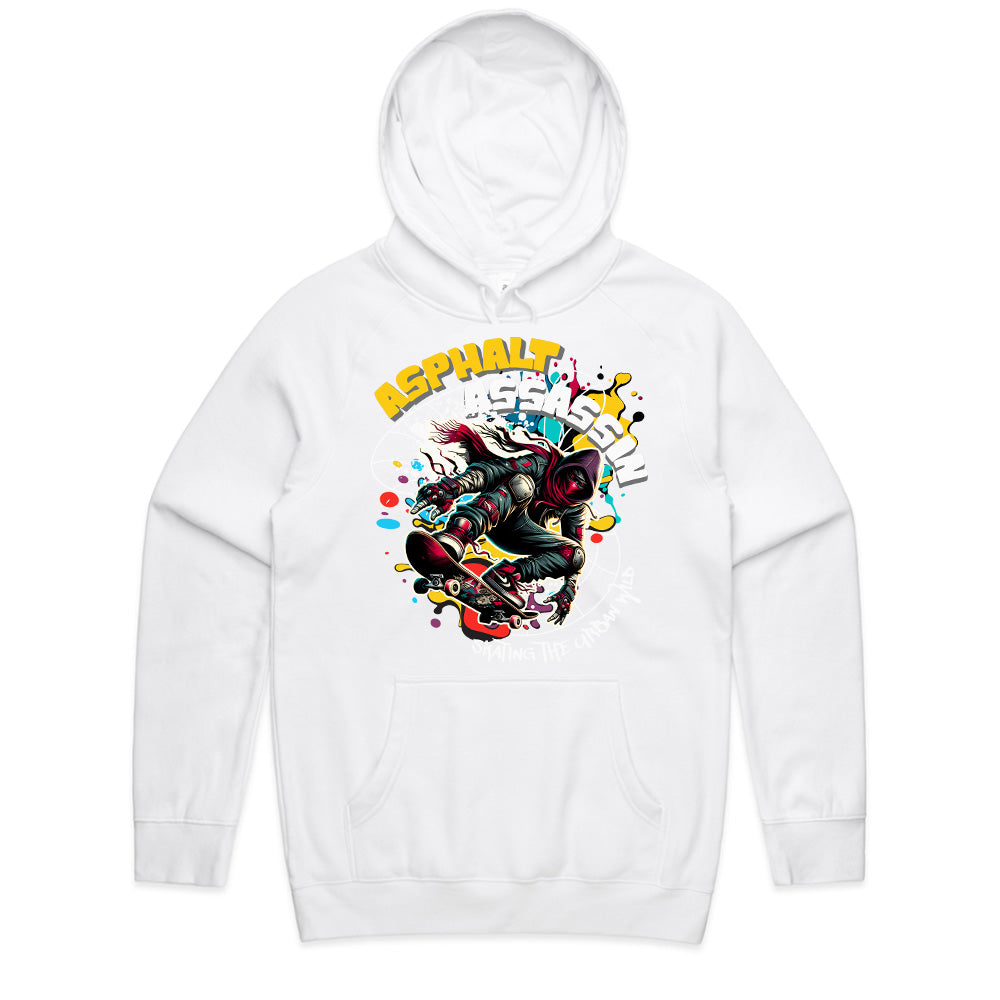 Asphalt Assassin – Urban Wild Skater Tee