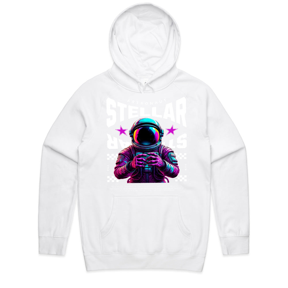 Stellar Signals: Neon Spacewave Tee