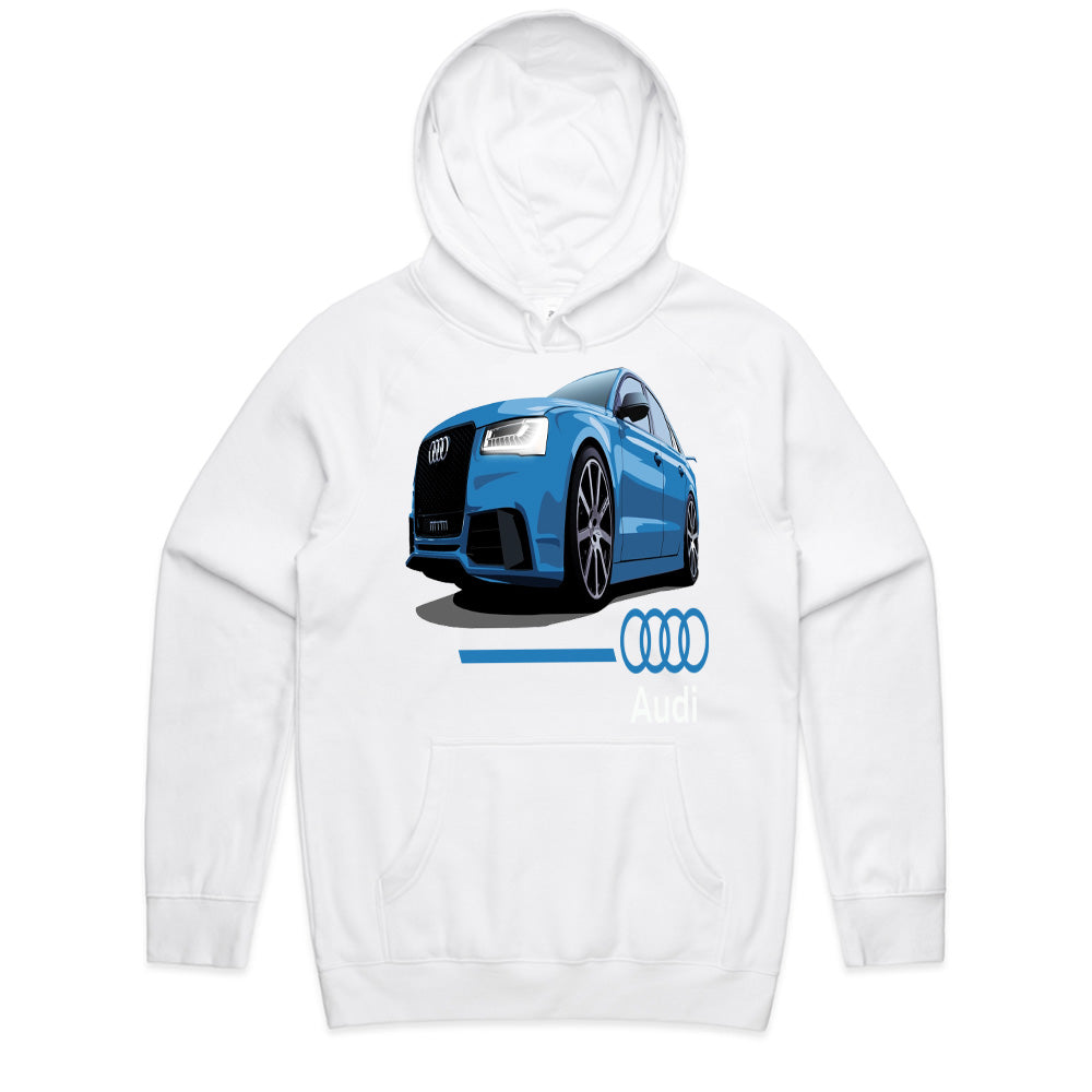 Audi RS Power T-Shirt – Blue Performance Edition
