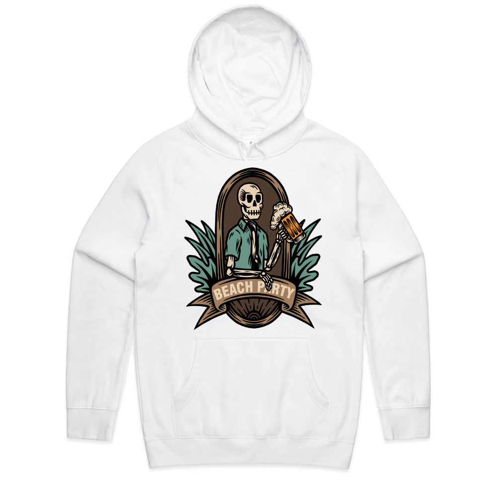 Till Death We Party: Skeleton Beach Bash Tee