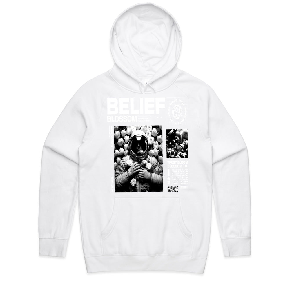 Belief Blossom – Cosmic Conviction Tee