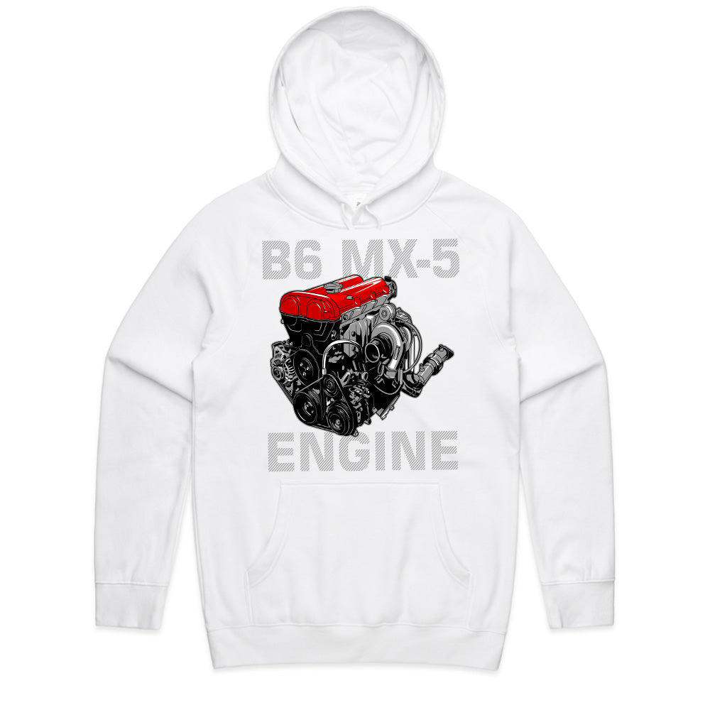 B6 MX-5 Engine T-Shirt – Miata Heartbeat Edition