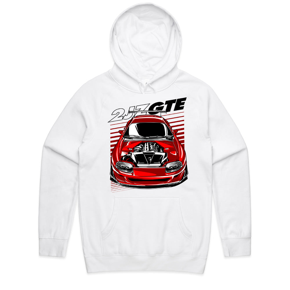 2JZ GTE Supra Power T-Shirt – Redline Boost Edition