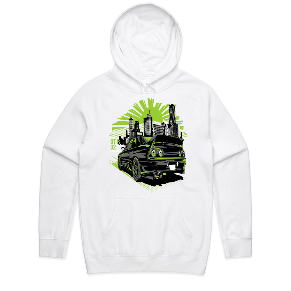 R32 Skyline GT-R Godzilla T-Shirt – Neon City Legend Edition