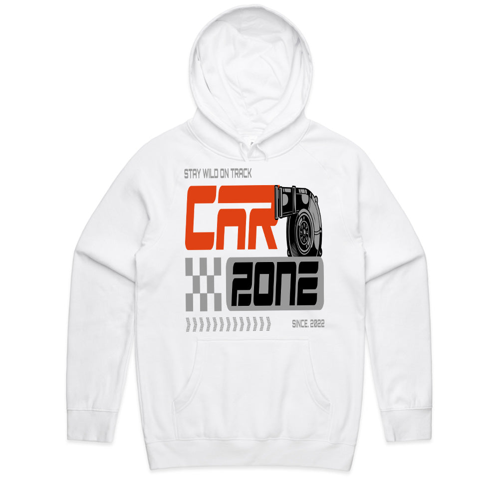 Car Zone Racing Graphic T-Shirt – Stay Wild On Track Motorsport Tee
